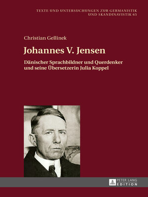 cover image of Johannes V. Jensen